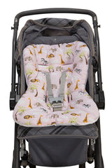 Capa De Carrinho - Floresta Rosa