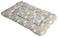 Colchonete Portátil Com Mosquiteiro - Safari Cinza