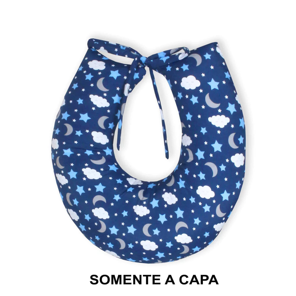 Capa De Almofada Amamentação Mt - Soninho Marinho