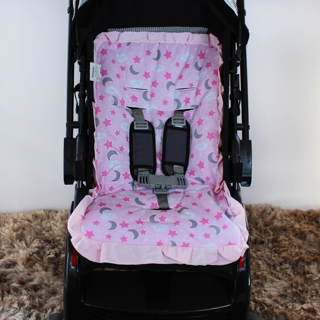 Capa De Carrinho Mt - Soninho Rosa