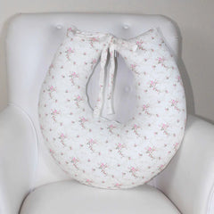 Almofada Amamentação Mt - Floral Rosa
