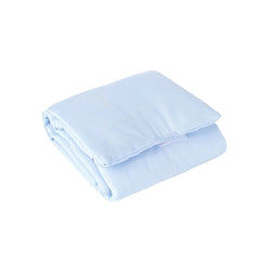 Trocador portátil plastificado - azul bebê