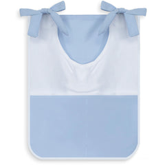 PORTA TRECO INDIVIDUAL - AZUL COM BRANCO