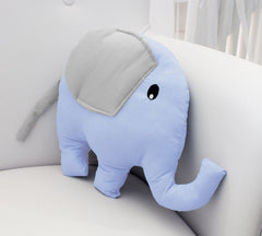 ALMOFADA DECORATIVA ELEFANTE AZUL