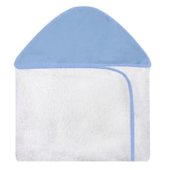 TOALHA COM CAPUZ BORDADA - AZUL