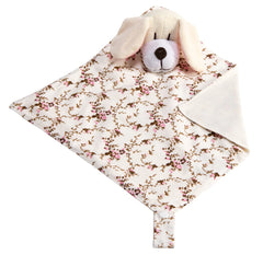 Naninha C/ Porta Chupeta - Floral Rosa