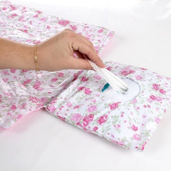 Trocador portátil plastificado - bailarina floral