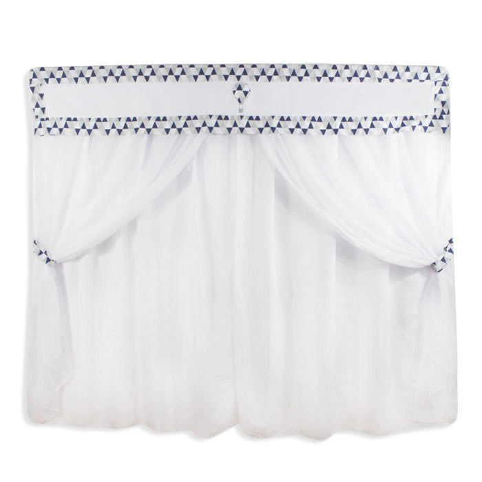 CORTINA DE VOIL - BALÃO MARINHO