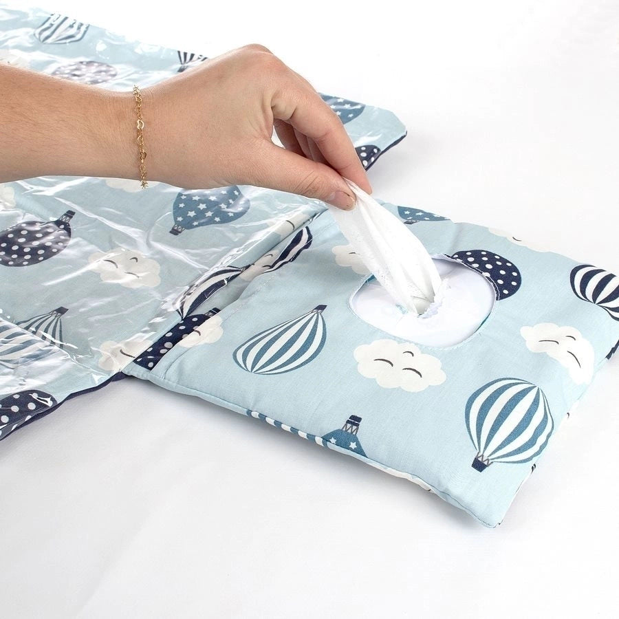 Trocador portátil plastificado - balone marino