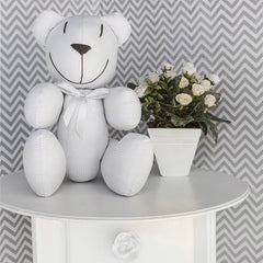 URSINHO COM LAÇO - BRANCO