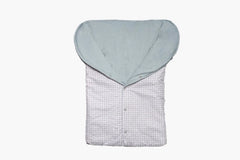 Saco De Dormir 100% Algodão - Poule Cinza