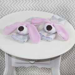 PROTETOR DE CINTO - CACHORRINHA LOSANGO ROSA