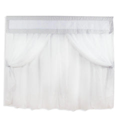 CORTINA DE VOIL - CHEVRON AZUL