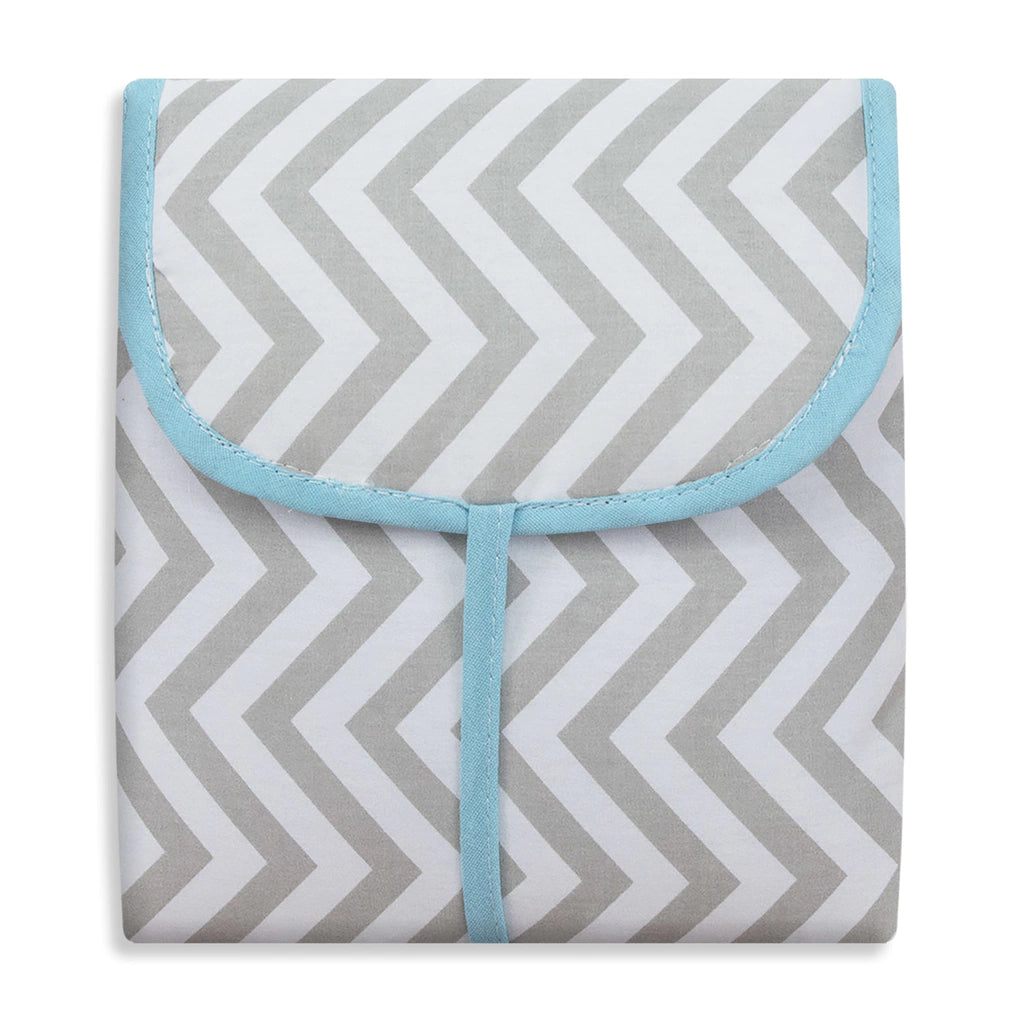 TROCADOR PORTÁTIL C/ BOLSOS - CHEVRON TIFFANY