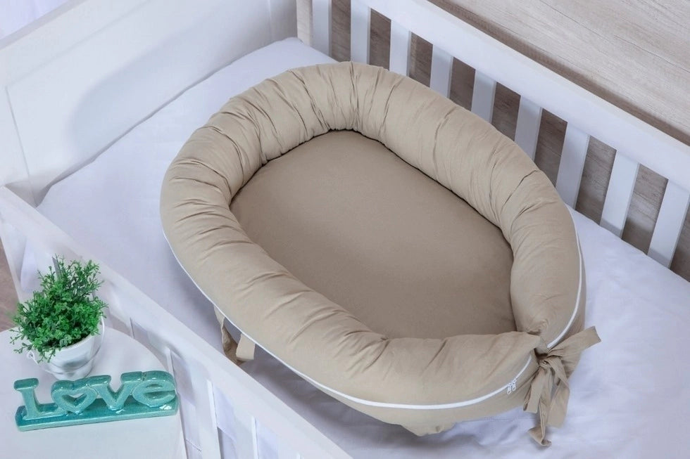 Ninho redutor 100% algodão algodão - chocolate