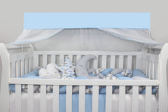 KIT DE BERÇO DUO - CHUVA DE BENÇÃO AZUL