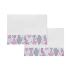 FRONHA ESTAMPADA - CHUVA DE BENÇÃO ROSA