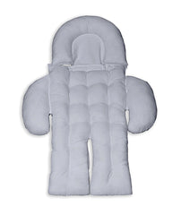 COLCHONETE PARA BEBÊ CONFORTO E CARRINHO - CINZA