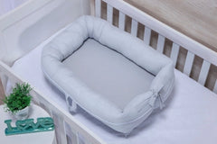 Ninho redutor 100% algodão algodão - cinza