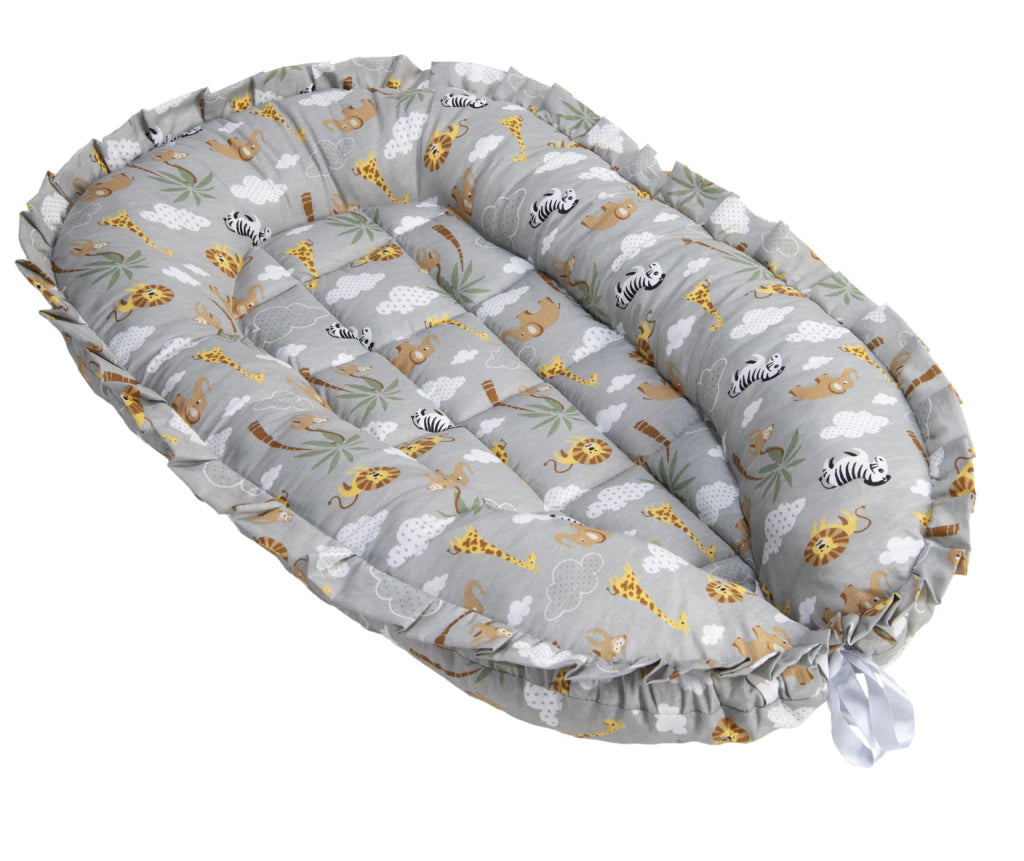 Ninho Redutor Para Bebê - Floresta Cinza