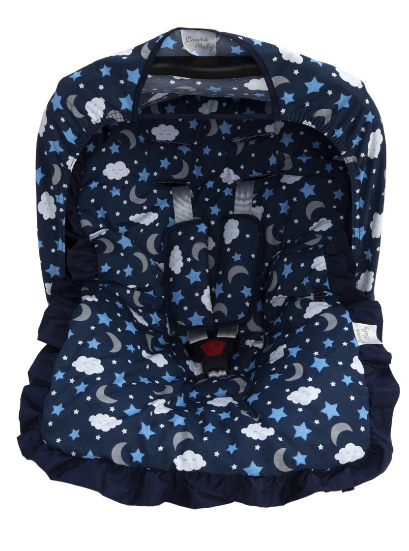 Kit Para Bebê Conforto - Soninho Marinho