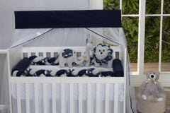 Kit Duo Trança Para Berço - Floresta Marinho