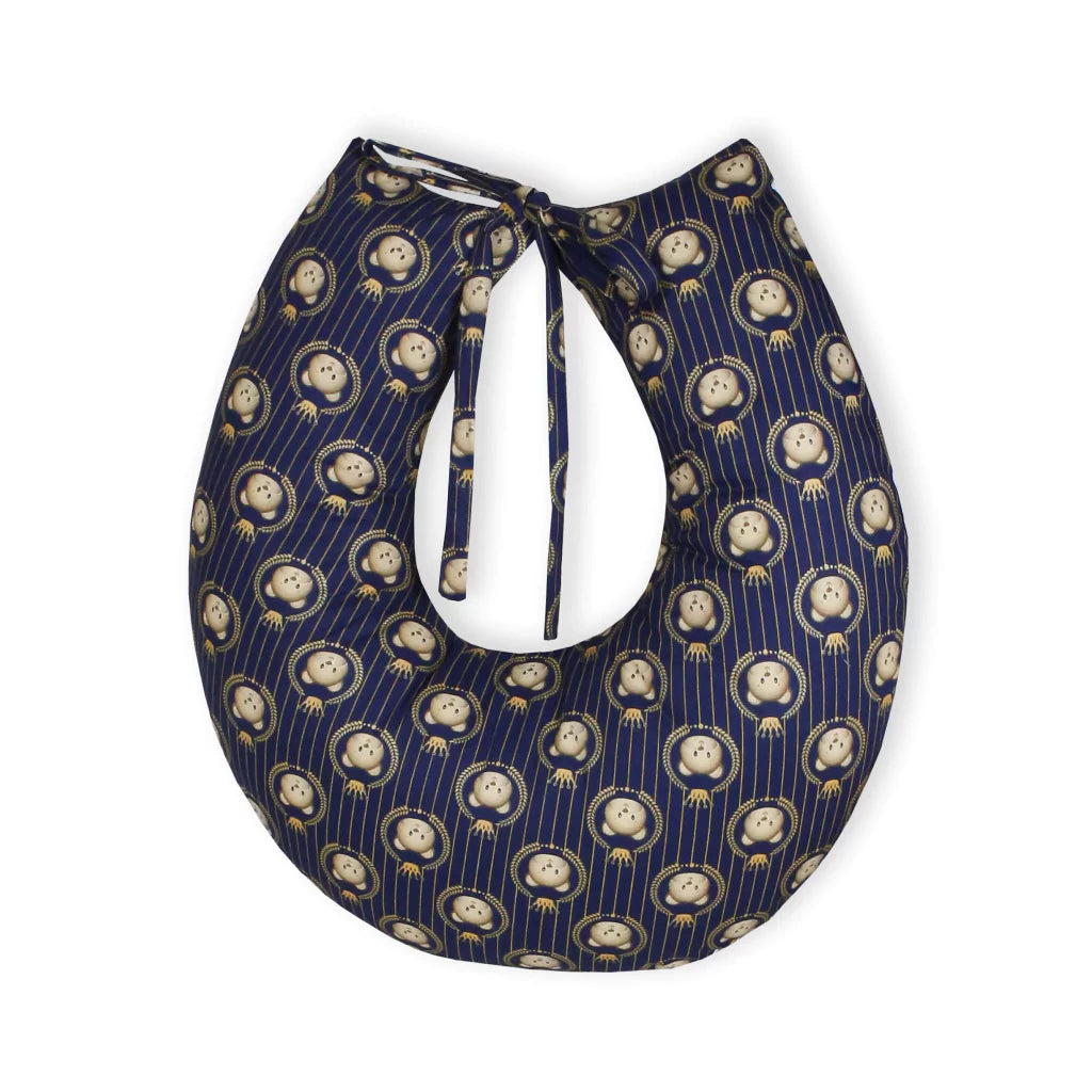 Almofada Amamentação Mt - Ursinho Príncipe Marinho