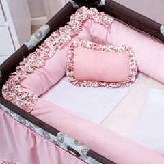 KIT DESMONTÁVEL PADRÃO BERÇO PORTÁTIL 09 PEÇAS - CHARMOSA