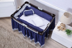 KIT DESMONTÁVEL PADRÃO BERÇO PORTÁTIL 09 PEÇAS - PROVINCE