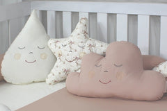 KIT DE BERÇO ROLL - FLORAL FERRUGEM