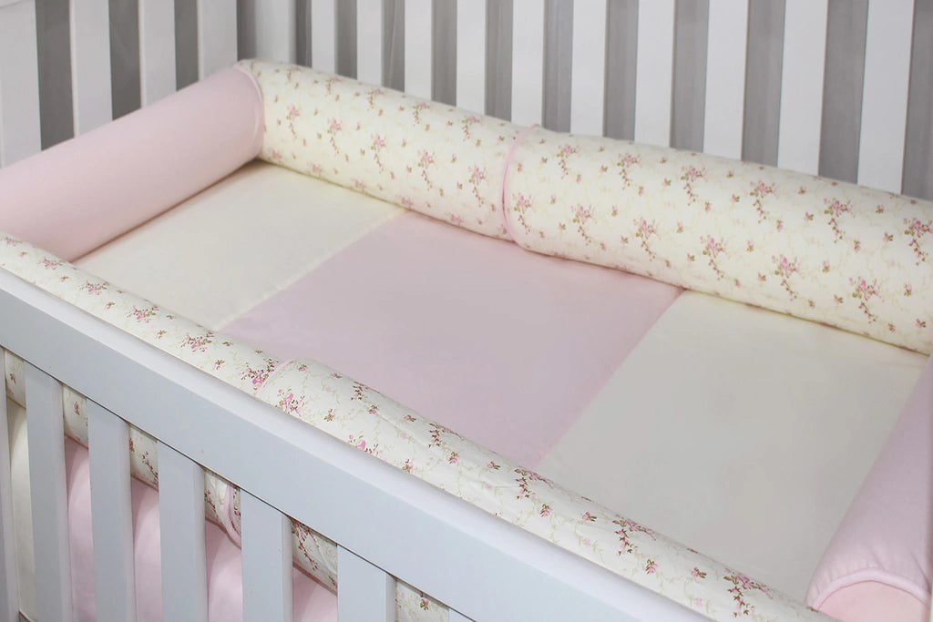 KIT ROLO - 06 PÇS - FLORAL ROSA