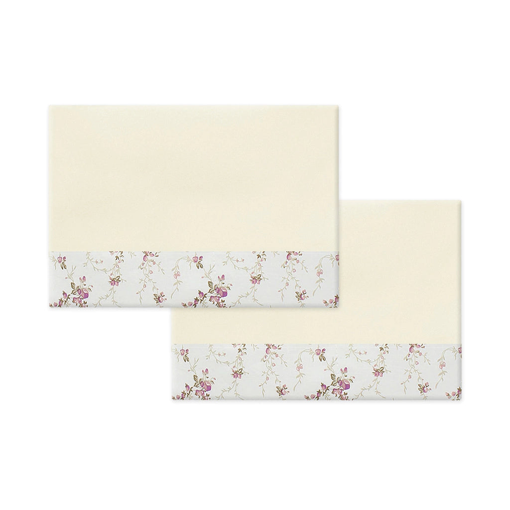 FRONHA ESTAMPADA - FLORAL ROSA