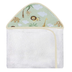 TOALHA COM CAPUZ ESTAMPADA - FLORESTA