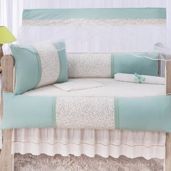 Kit berço americano glamour 100% algodão - Augusto