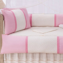 Kit berço americano glamour 100% algodão - Maria