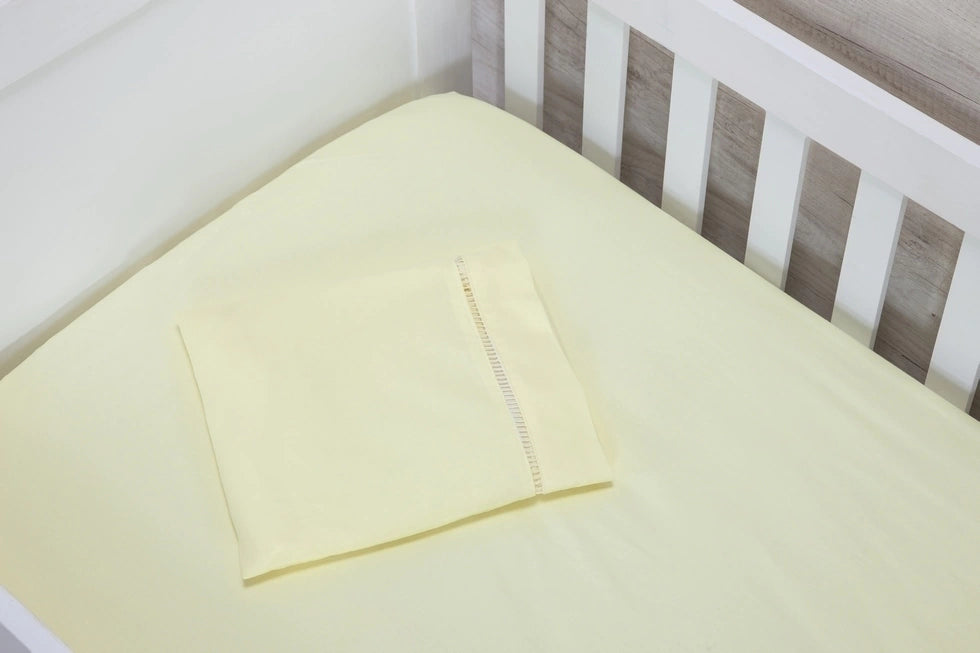 JOGO DE LENÇOL 3 PEÇAS BERÇO AMERICANO/NACIONAL - BEGE