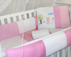 KIT KIDS COM MOSQUITEIRO COMUM 07 PEÇAS - JARDIM