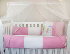 KIT KIDS COM MOSQUITEIRO COMUM 07 PEÇAS - JARDIM