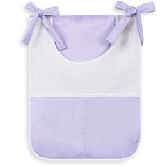 PORTA TRECO INDIVIDUAL - LILÁS COM BRANCO