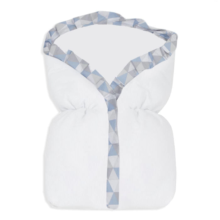 SACO DE BEBÊ - LOSANGO AZUL