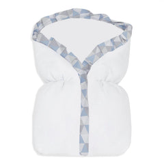 SACO DE BEBÊ - LOSANGO AZUL