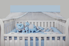 KIT DE BERÇO DUO - LOSANGO AZUL