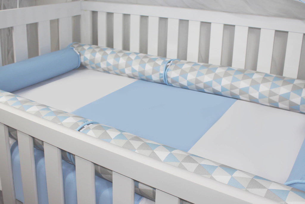 KIT ROLO - 06 PÇS - LOSANGO AZUL