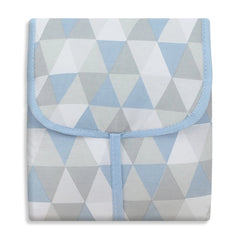 TROCADOR PORTÁTIL C/ BOLSOS - LOSANGO AZUL