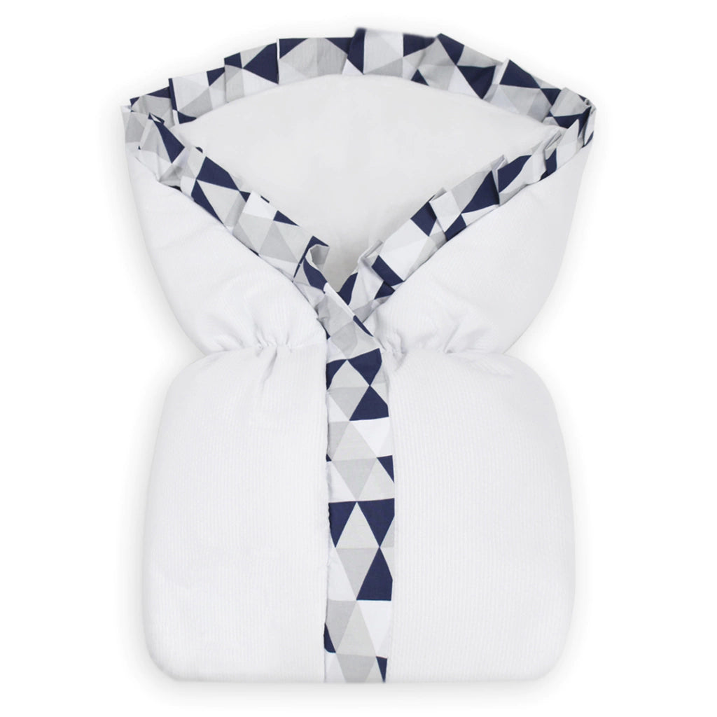 SACO DE BEBÊ - LOSANGO MARINHO