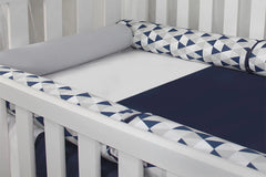 KIT ROLO - 06 PÇS - LOSANGO MARINHO