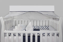 KIT DE BERÇO ROLL - LOSANGO MARINHO