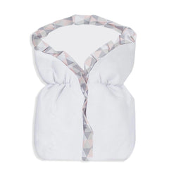 SACO DE BEBÊ - LOSANGO ROSA