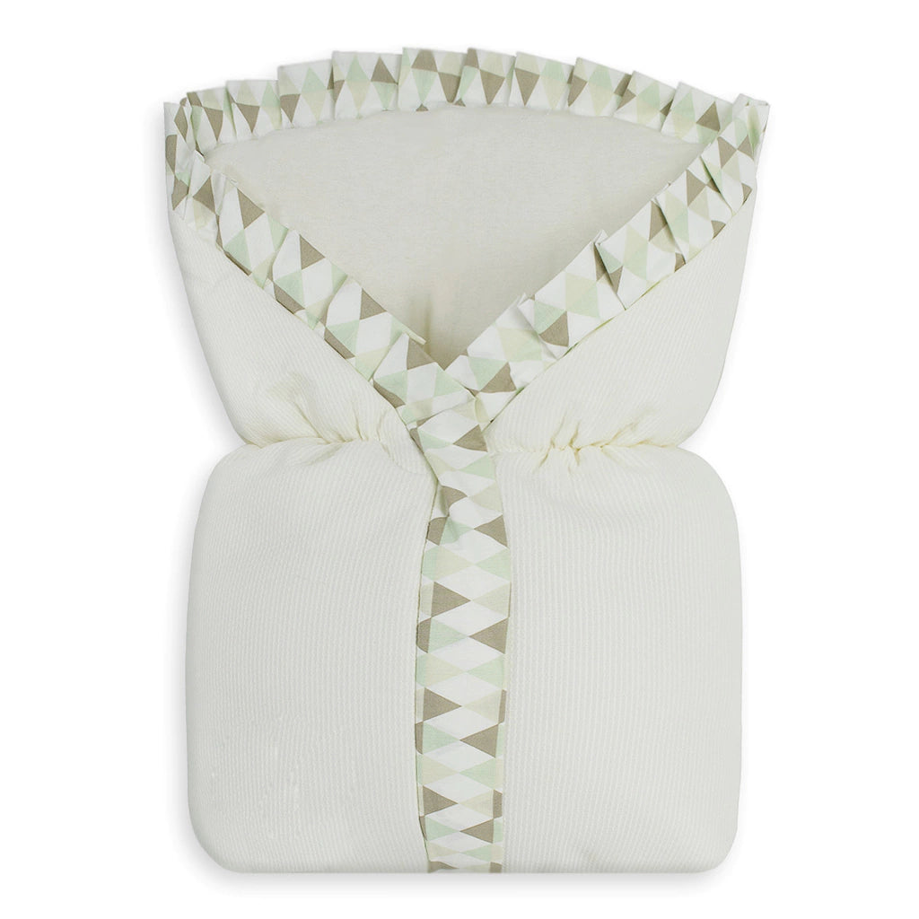 SACO DE BEBÊ - LOSANGO VERDE