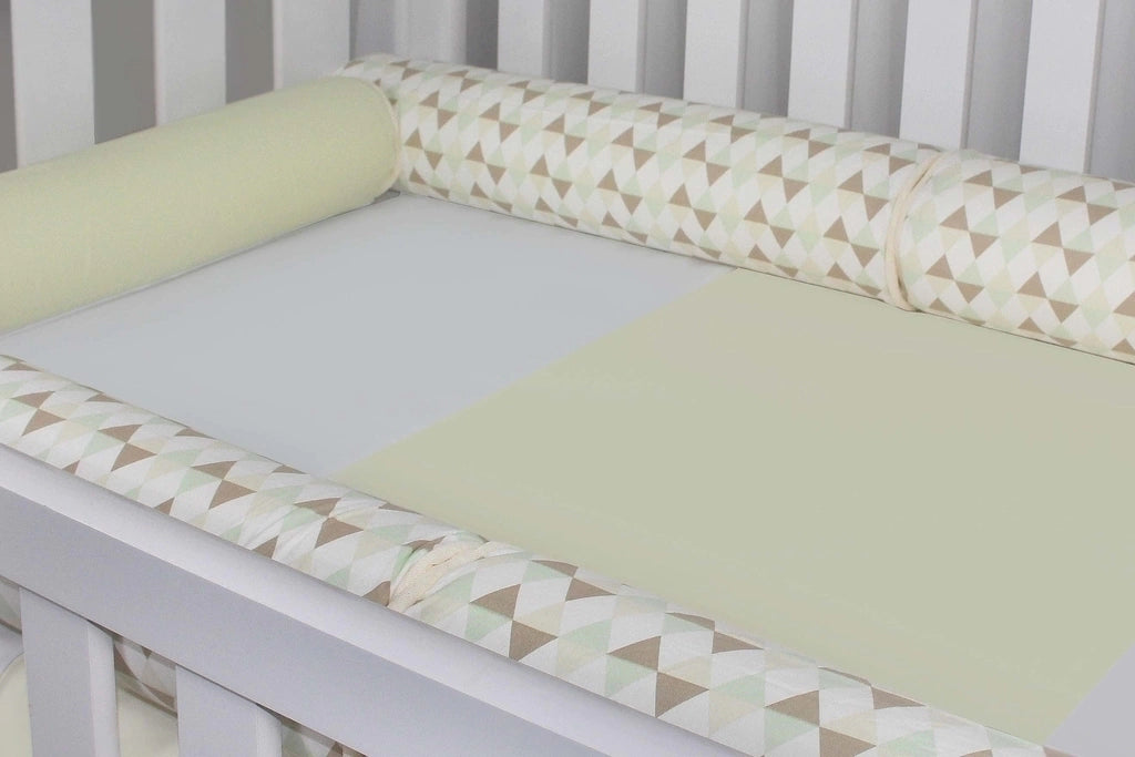 KIT ROLO - 06 PÇS - LOSANGO VERDE